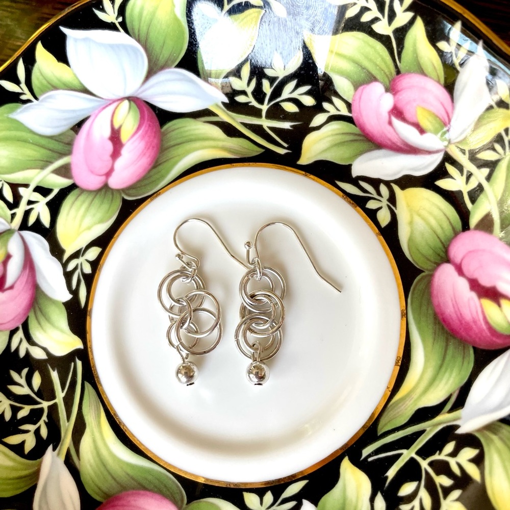 Silver Loop Earrings